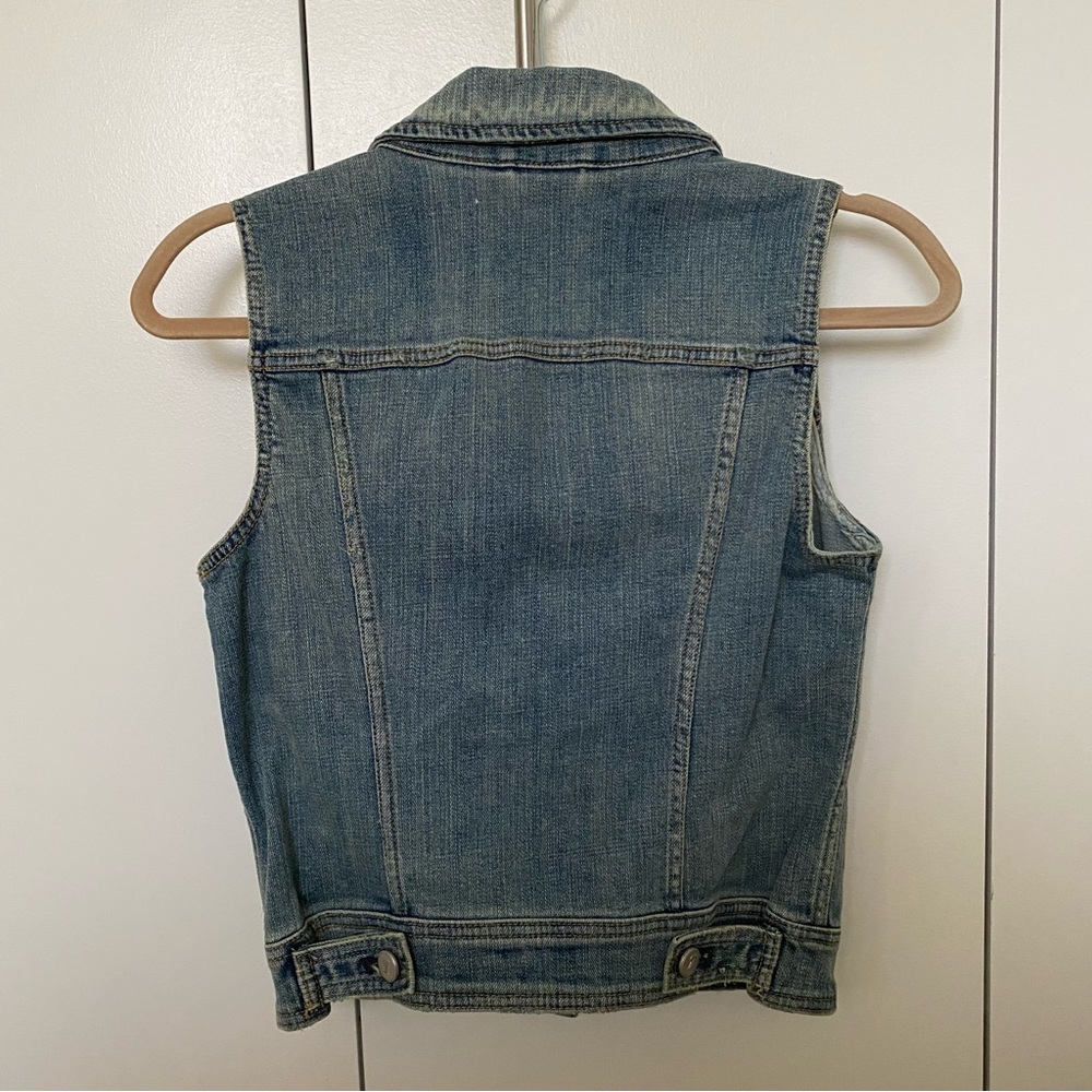 Anthropologie Pilcro and the Letterpress Denim Vest - Picture 2 of 5